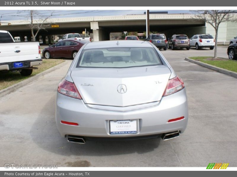Silver Moon / Taupe 2012 Acura TL 3.5