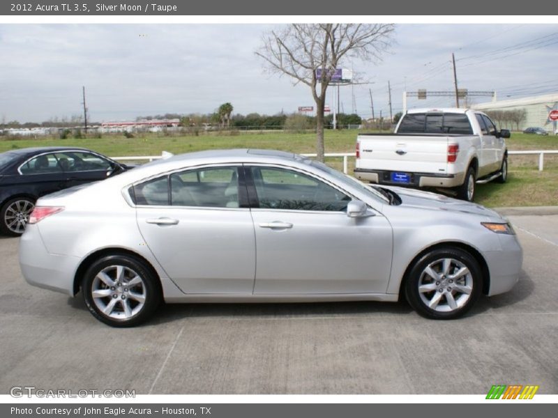 Silver Moon / Taupe 2012 Acura TL 3.5
