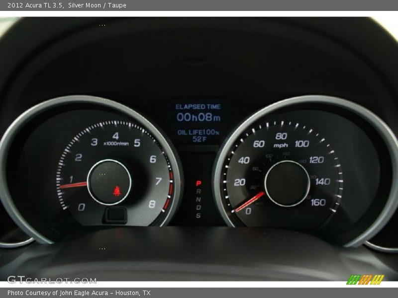 Silver Moon / Taupe 2012 Acura TL 3.5