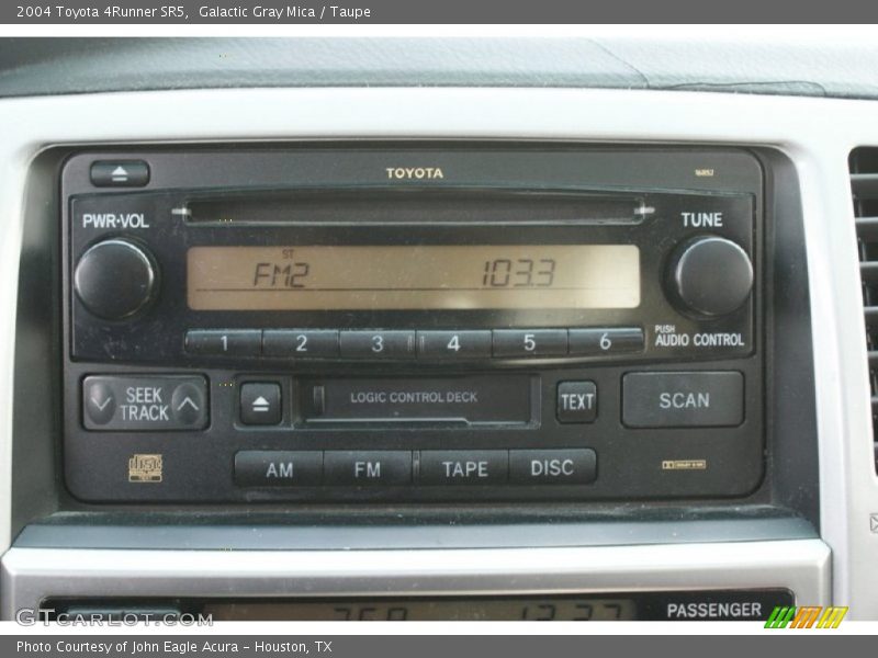 Galactic Gray Mica / Taupe 2004 Toyota 4Runner SR5