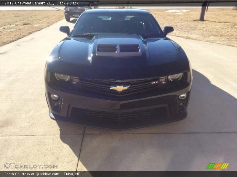 Black / Black 2012 Chevrolet Camaro ZL1