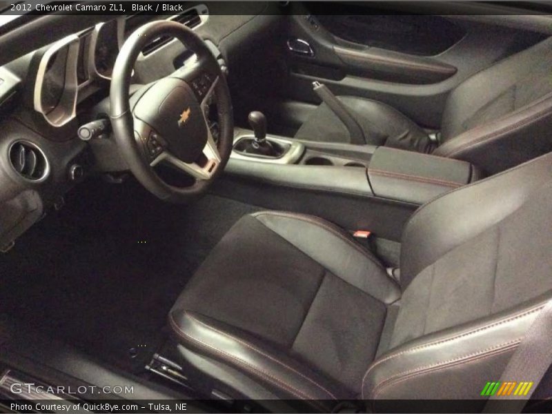  2012 Camaro ZL1 Black Interior