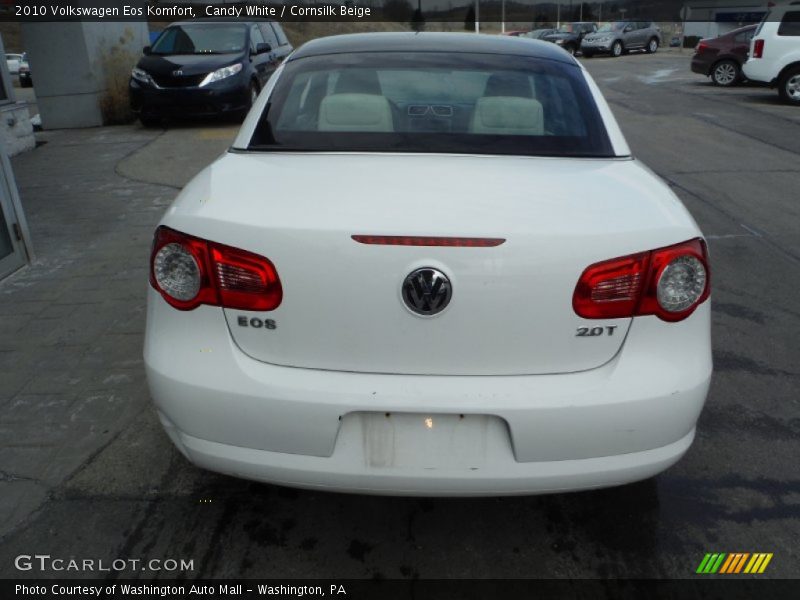 Candy White / Cornsilk Beige 2010 Volkswagen Eos Komfort