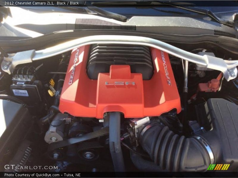  2012 Camaro ZL1 Engine - 6.2 Liter Eaton Supercharged OHV 16-Valve LSA V8