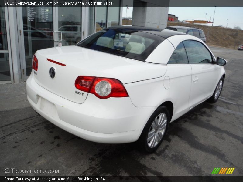 Candy White / Cornsilk Beige 2010 Volkswagen Eos Komfort