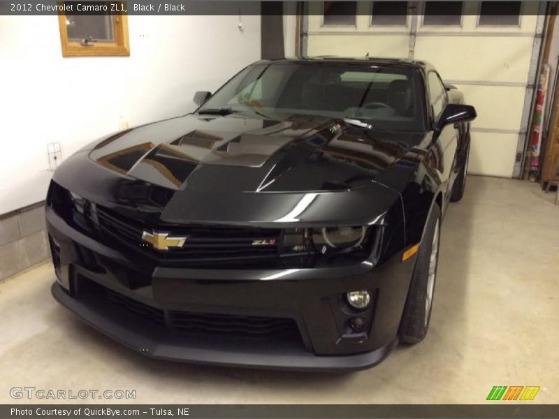 Front 3/4 View of 2012 Camaro ZL1
