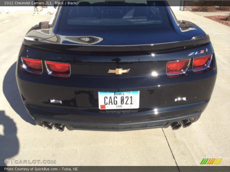 Black / Black 2012 Chevrolet Camaro ZL1