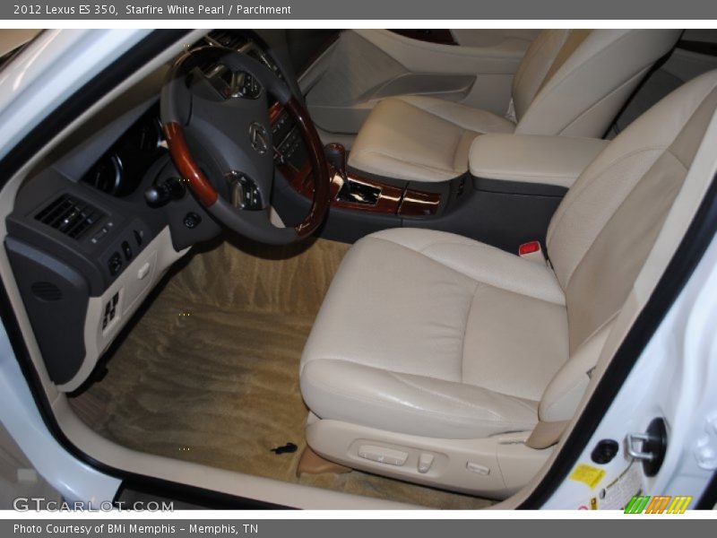 Starfire White Pearl / Parchment 2012 Lexus ES 350