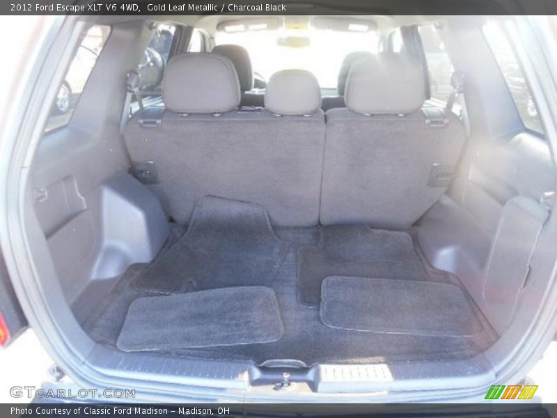 Gold Leaf Metallic / Charcoal Black 2012 Ford Escape XLT V6 4WD