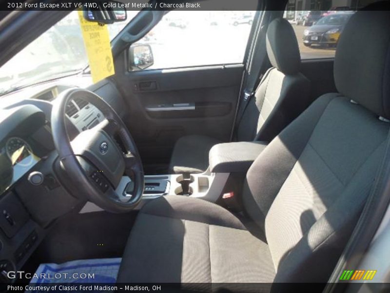 Gold Leaf Metallic / Charcoal Black 2012 Ford Escape XLT V6 4WD