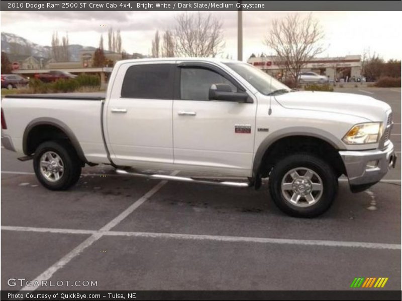 Bright White / Dark Slate/Medium Graystone 2010 Dodge Ram 2500 ST Crew Cab 4x4