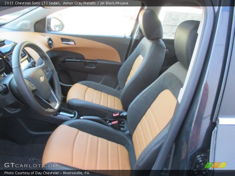 Front Seat of 2015 Sonic LTZ Sedan