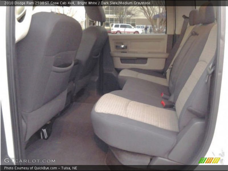 Bright White / Dark Slate/Medium Graystone 2010 Dodge Ram 2500 ST Crew Cab 4x4