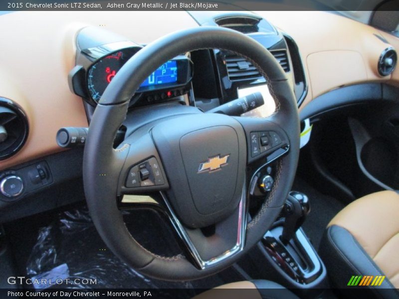 Dashboard of 2015 Sonic LTZ Sedan
