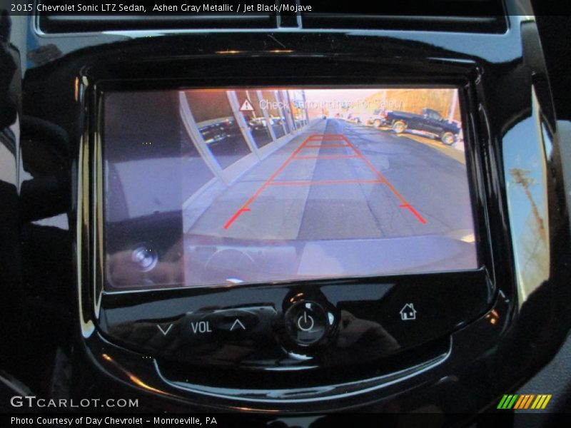 Ashen Gray Metallic / Jet Black/Mojave 2015 Chevrolet Sonic LTZ Sedan