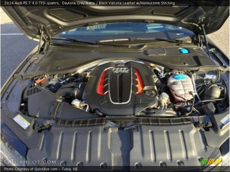  2014 RS 7 4.0 TFSI quattro Engine - 4.0 Liter FSI Turbocharged DOHC 32-Valve VVT V8