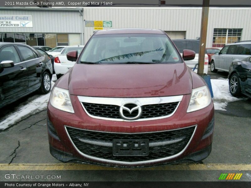 Copper Red Mica / Sand 2011 Mazda CX-9 Touring AWD
