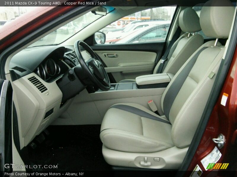 Copper Red Mica / Sand 2011 Mazda CX-9 Touring AWD