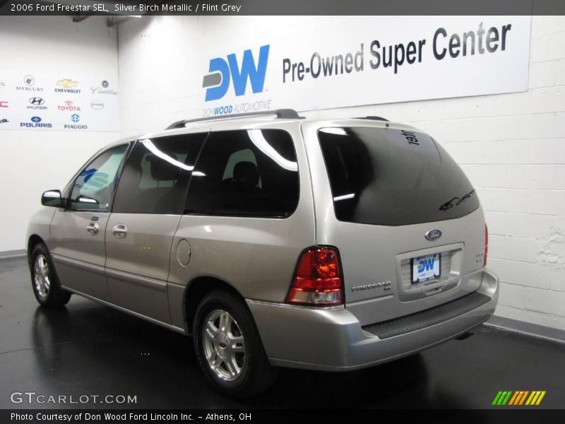 Silver Birch Metallic / Flint Grey 2006 Ford Freestar SEL