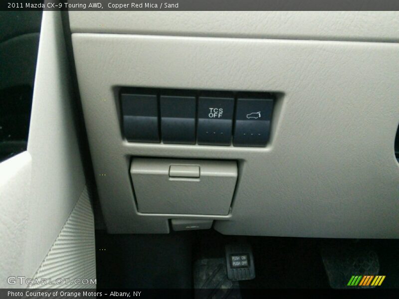 Copper Red Mica / Sand 2011 Mazda CX-9 Touring AWD