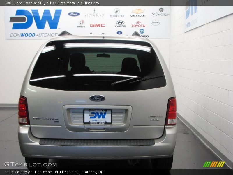 Silver Birch Metallic / Flint Grey 2006 Ford Freestar SEL