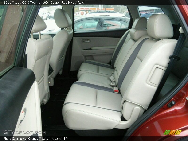 Copper Red Mica / Sand 2011 Mazda CX-9 Touring AWD