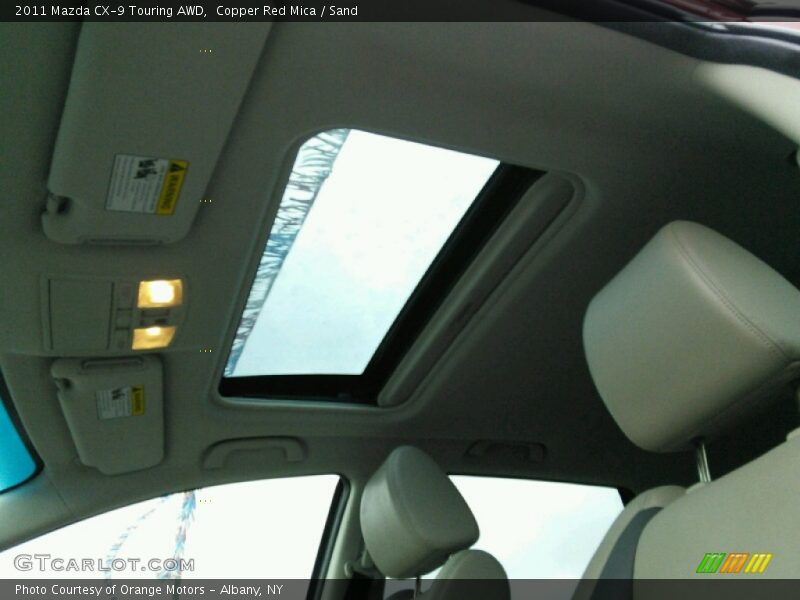 Copper Red Mica / Sand 2011 Mazda CX-9 Touring AWD