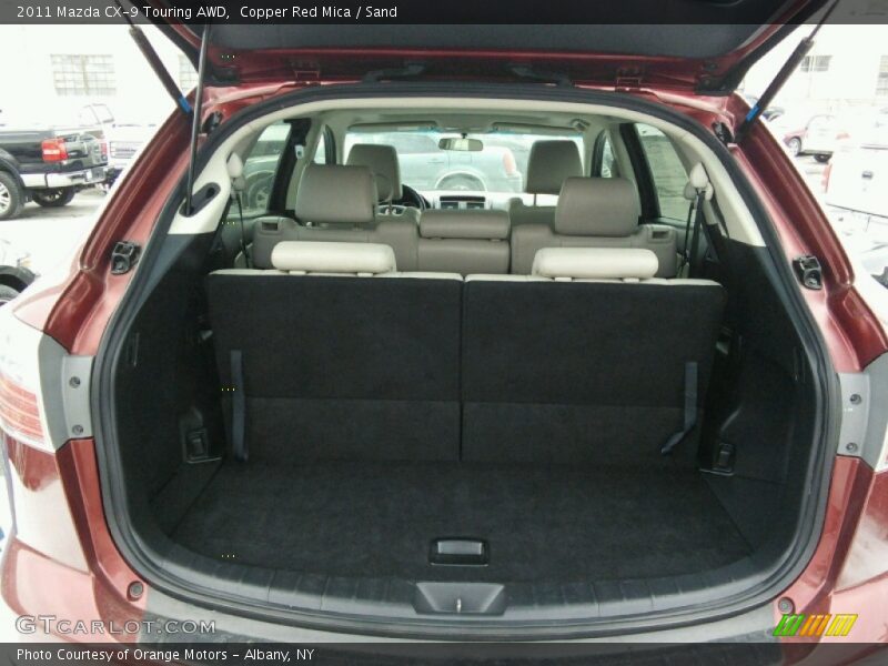 Copper Red Mica / Sand 2011 Mazda CX-9 Touring AWD