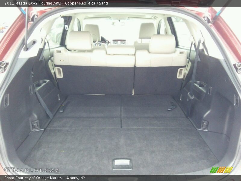 Copper Red Mica / Sand 2011 Mazda CX-9 Touring AWD