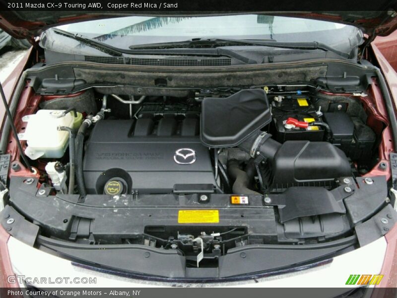 Copper Red Mica / Sand 2011 Mazda CX-9 Touring AWD