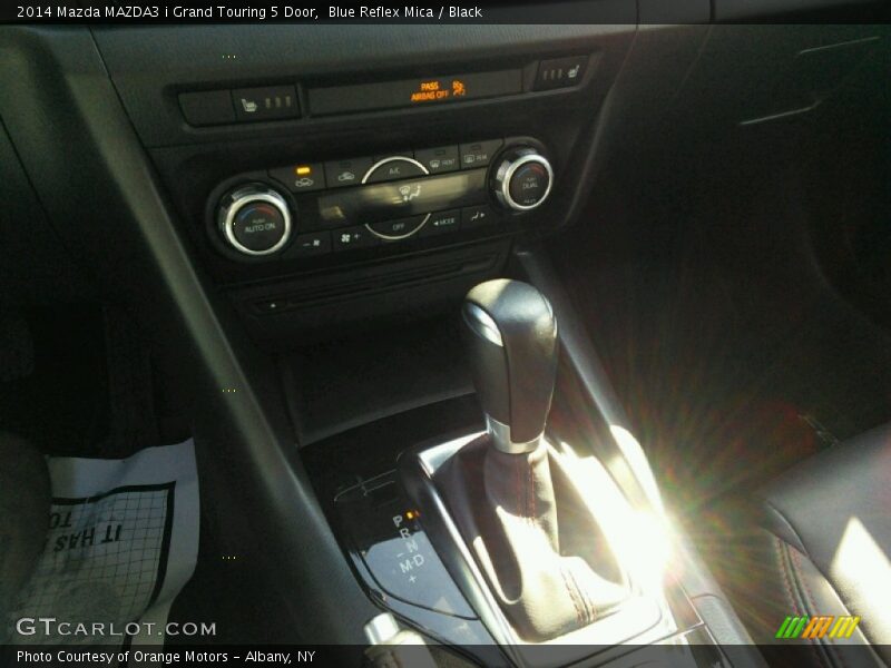 Blue Reflex Mica / Black 2014 Mazda MAZDA3 i Grand Touring 5 Door