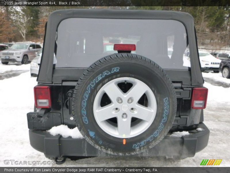 Black / Black 2015 Jeep Wrangler Sport 4x4