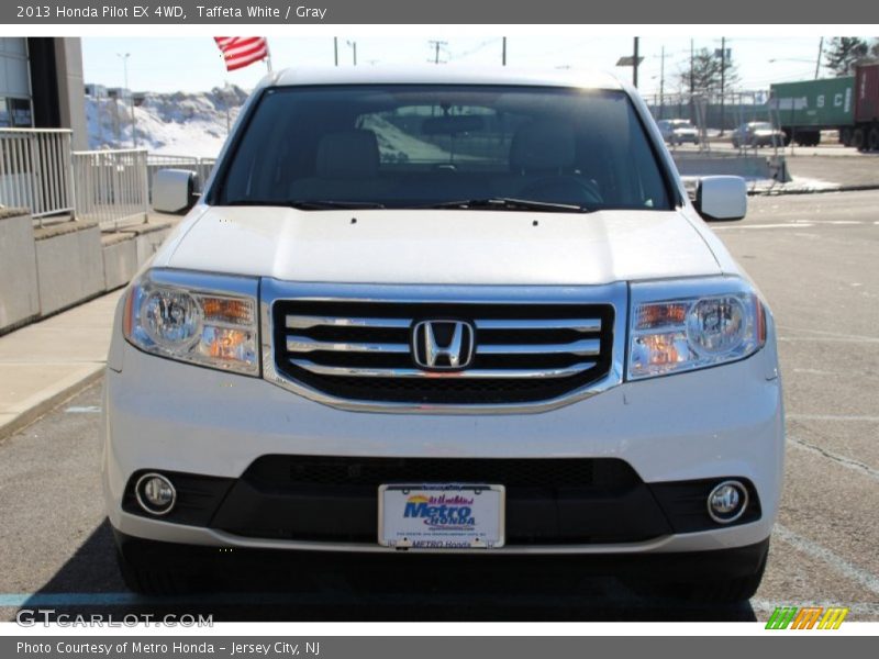 Taffeta White / Gray 2013 Honda Pilot EX 4WD