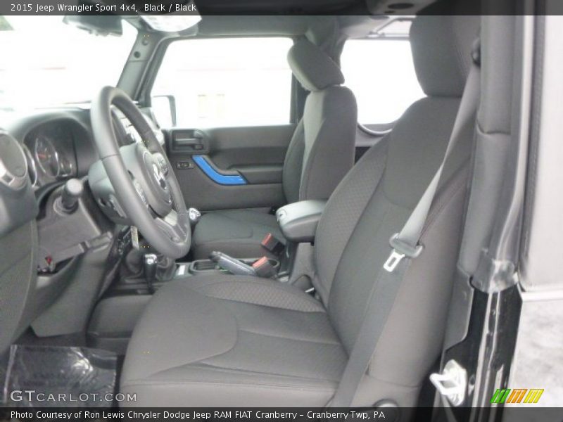 Black / Black 2015 Jeep Wrangler Sport 4x4