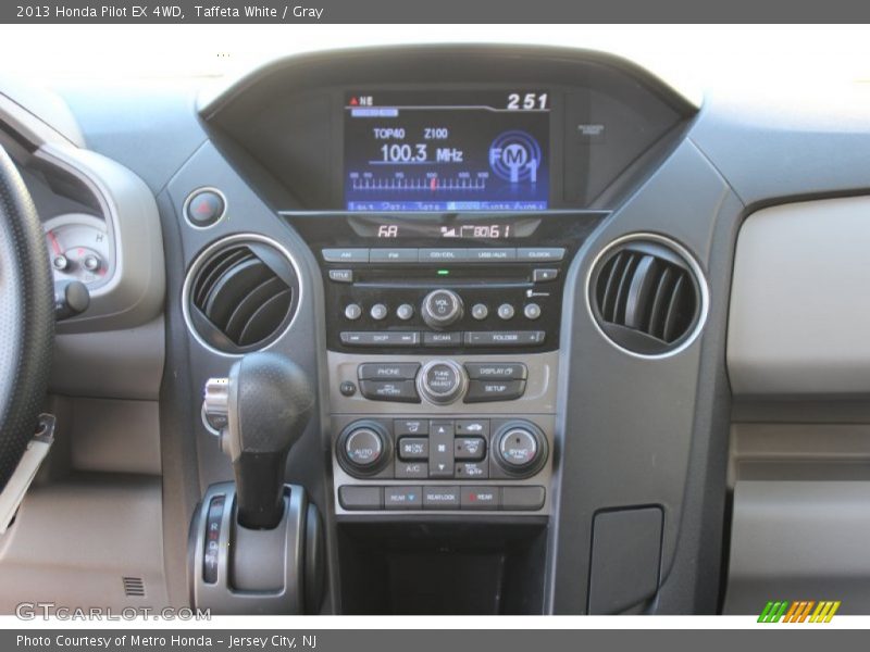 Taffeta White / Gray 2013 Honda Pilot EX 4WD