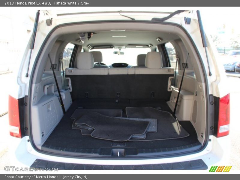 Taffeta White / Gray 2013 Honda Pilot EX 4WD