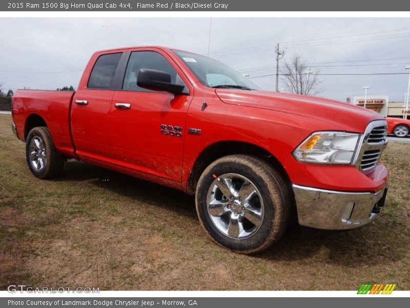 Front 3/4 View of 2015 1500 Big Horn Quad Cab 4x4