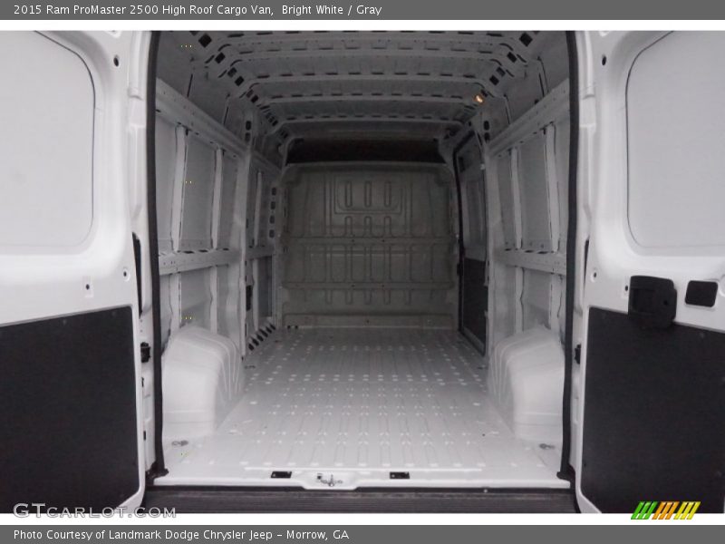  2015 ProMaster 2500 High Roof Cargo Van Trunk