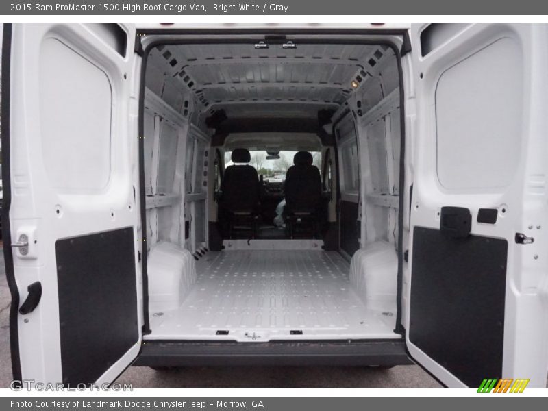  2015 ProMaster 1500 High Roof Cargo Van Trunk