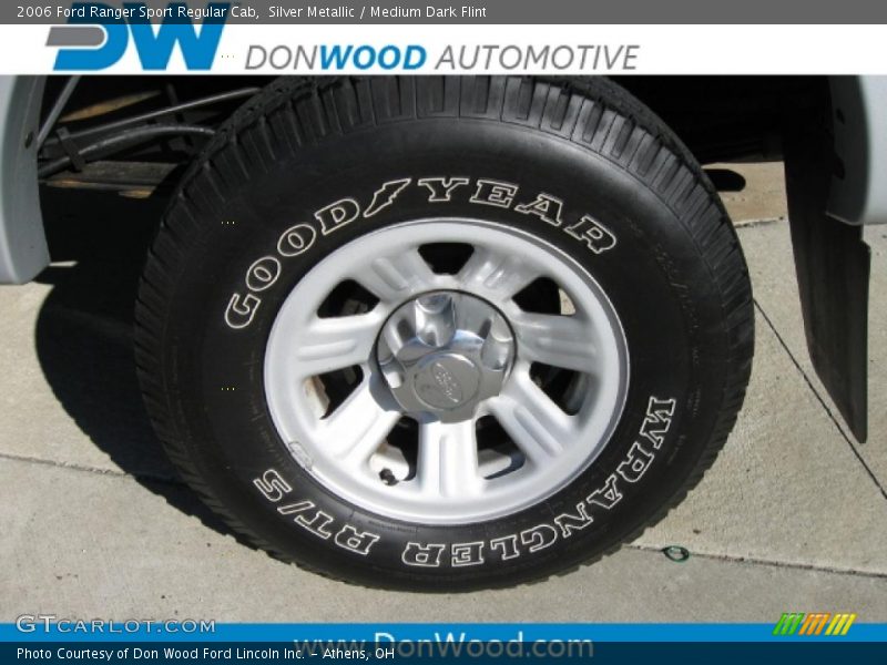 Silver Metallic / Medium Dark Flint 2006 Ford Ranger Sport Regular Cab
