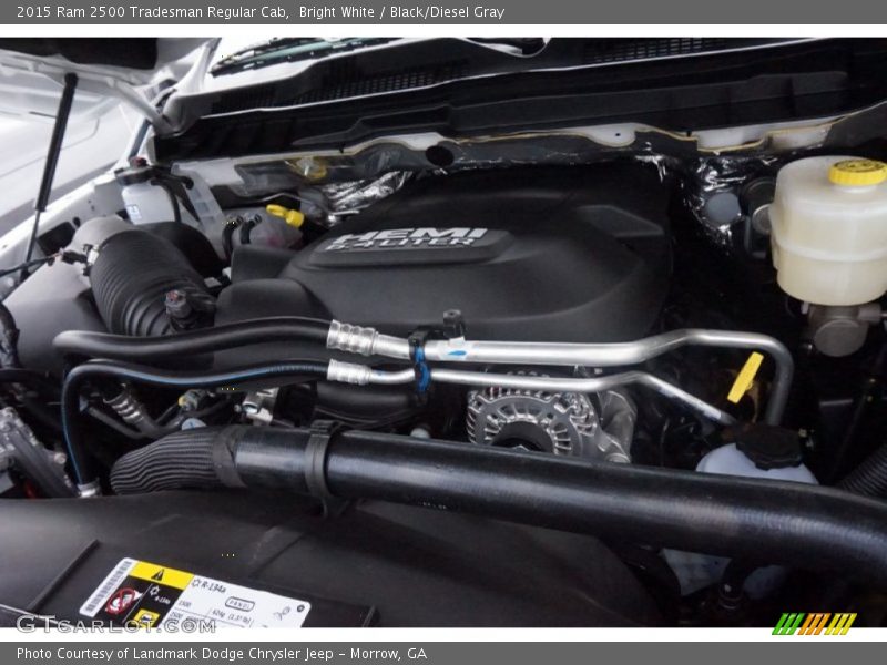 Bright White / Black/Diesel Gray 2015 Ram 2500 Tradesman Regular Cab