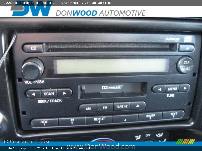 Silver Metallic / Medium Dark Flint 2006 Ford Ranger Sport Regular Cab