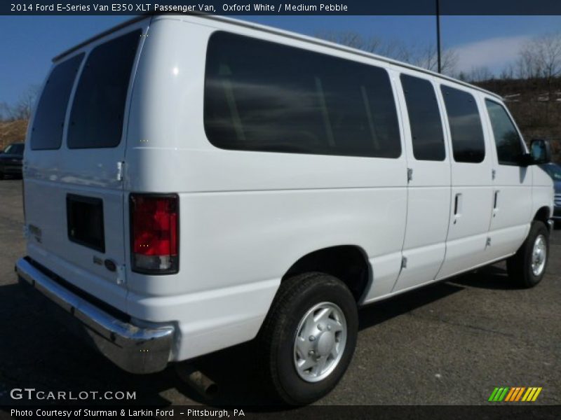 Oxford White / Medium Pebble 2014 Ford E-Series Van E350 XLT Passenger Van