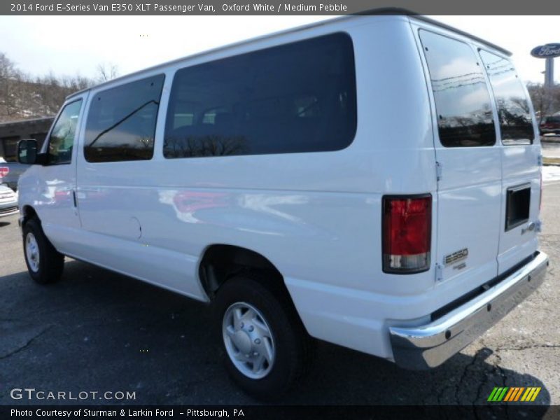 Oxford White / Medium Pebble 2014 Ford E-Series Van E350 XLT Passenger Van