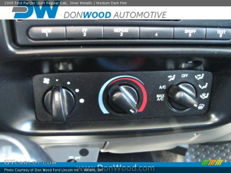 Silver Metallic / Medium Dark Flint 2006 Ford Ranger Sport Regular Cab