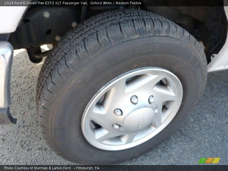 Oxford White / Medium Pebble 2014 Ford E-Series Van E350 XLT Passenger Van