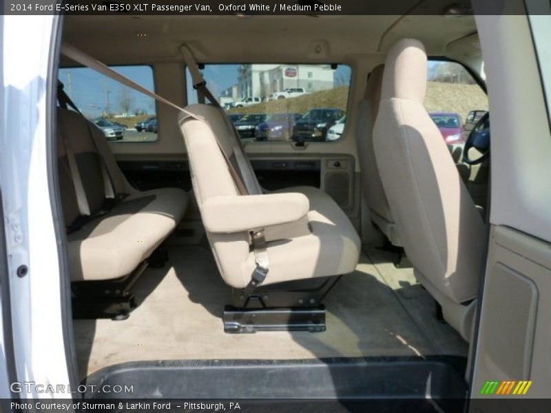 Oxford White / Medium Pebble 2014 Ford E-Series Van E350 XLT Passenger Van