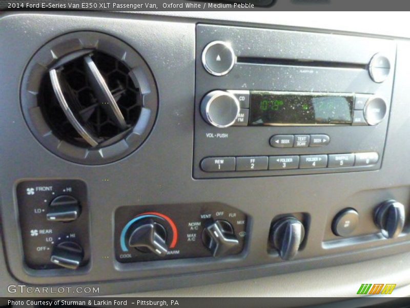 Oxford White / Medium Pebble 2014 Ford E-Series Van E350 XLT Passenger Van