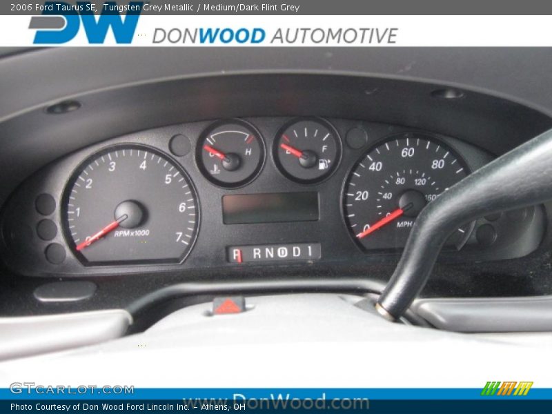 Tungsten Grey Metallic / Medium/Dark Flint Grey 2006 Ford Taurus SE