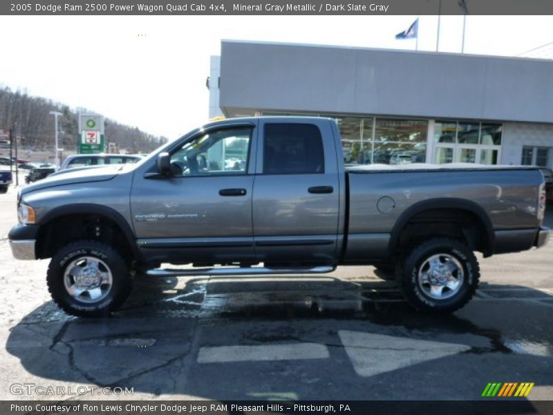 Mineral Gray Metallic / Dark Slate Gray 2005 Dodge Ram 2500 Power Wagon Quad Cab 4x4